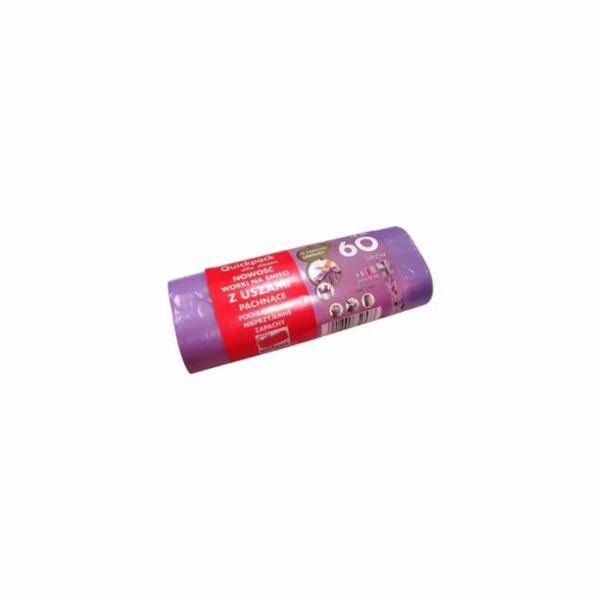 Pytel na odpad s uchy 60 l (18 ks) 60 x 72 cm s aroma lev...