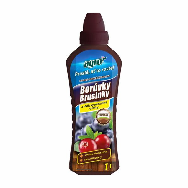 Hnojivo Agro  OM kapalné hnojivo na borůvky a brusinky 1 l