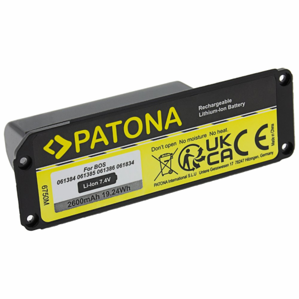 PATONA baterie pro BOSE Soundlink Mini 1 2600mAh 7,4V Li-...
