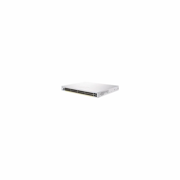 Cisco switch CBS250-48P-4G (48xGbE,4xSFP,48xPoE+,370W) - ...