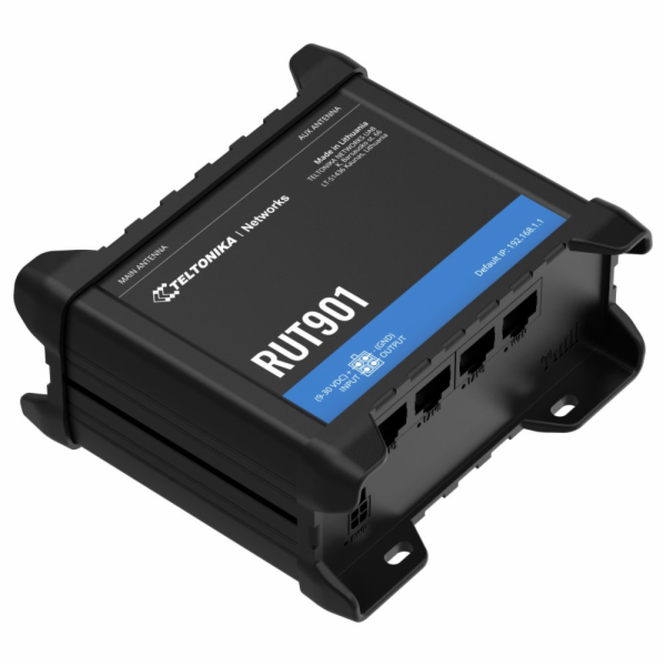 Teltonika LTE Cat 4 Industrial Cellular Router - RUT901