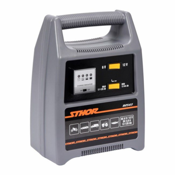 Usměrňovač, Sthor 6/12 V 8 A, 120 Ah