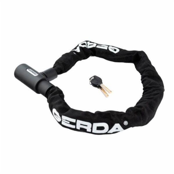 Bezpečnostní řetěz Gerda 8 mm 90 cm se zámkem
