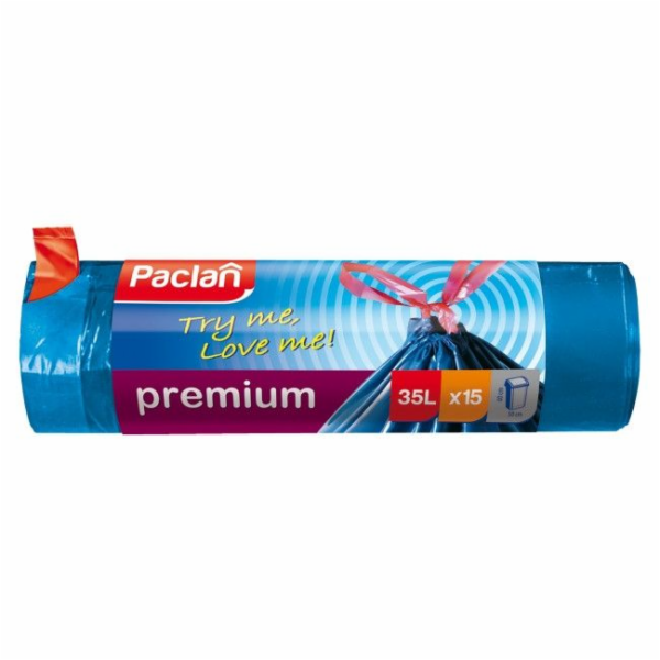 Pytle na odpad Paclan, dvouvrstvé, 35 l, 15 ks, 30MK