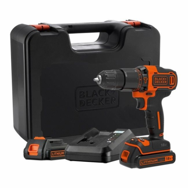 Příklepová vrtačka Black&Decker 18 V