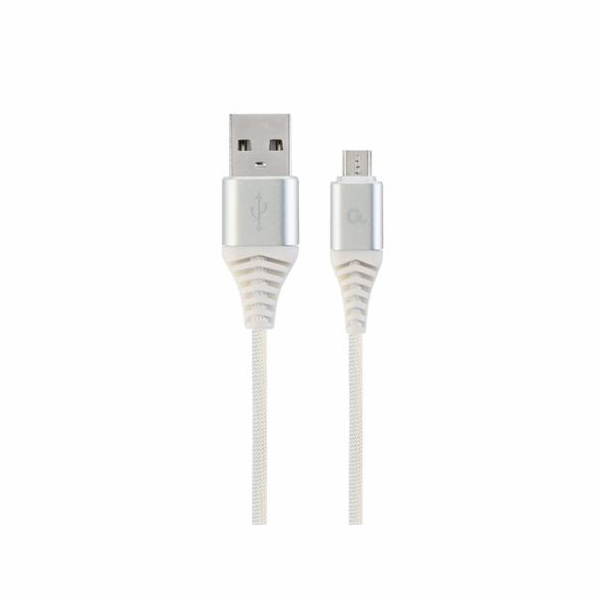 GEMBIRD Kabel USB 2.0 AM na MicroUSB (AM/BM), 2m, opleten...