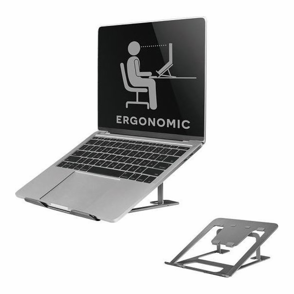 Neomounts NSLS085GREY - Stojánek na notebook - šedá