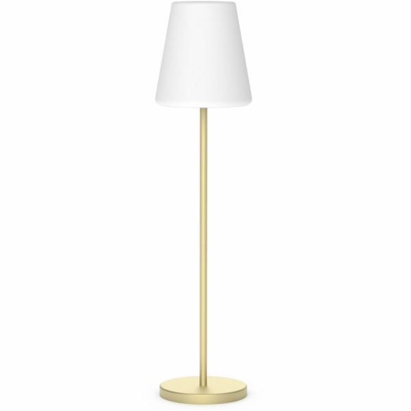 New Garden Lola Slim 120  LED Floor Lamp Brass