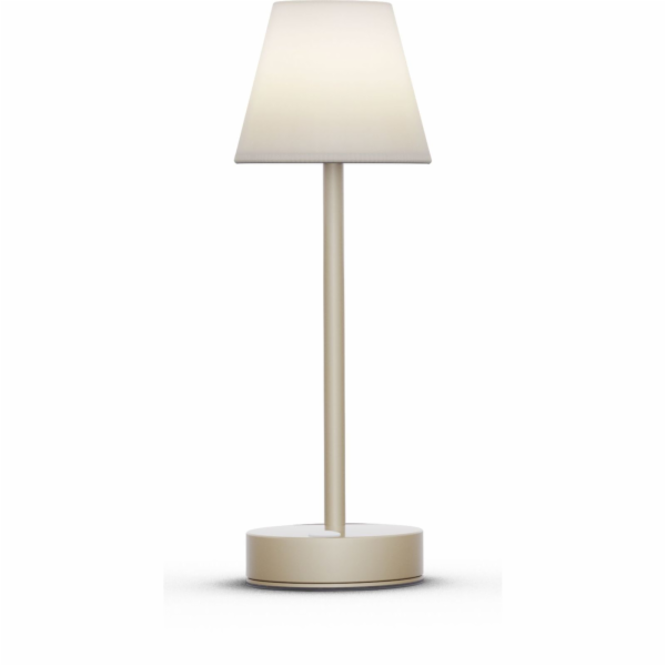 New Garden Lola Slim 30 Battery Table Lamp Brass