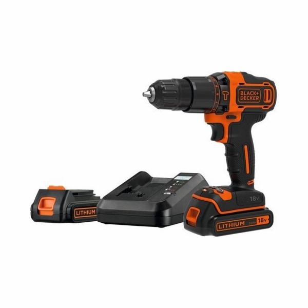 Příklepová vrtačka Black&Decker 18 V