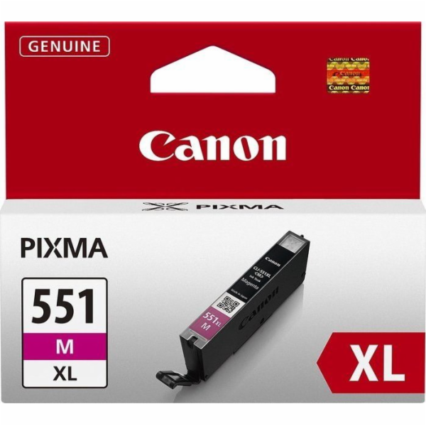 CANON Inkoustová kazeta CLI-551XL 6445B001 (purpurová)