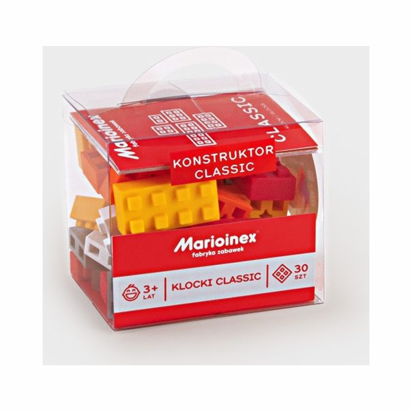 Klocki konstrukcyjne Classic 30 sztuk