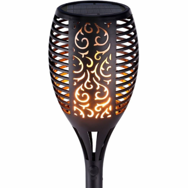 GreenBlue Solar Torch  LED Garden Lamp  Realistic Living ...
