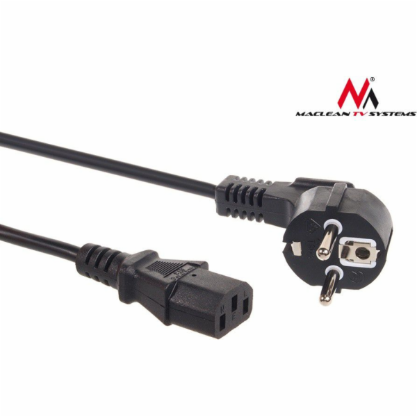Napájecí kabel 3 pin 1,5M EU zástrčka MCTV-691