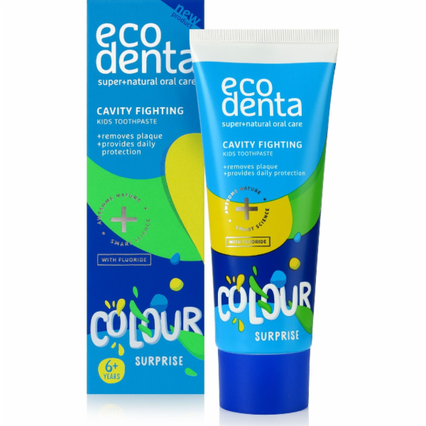 ECODENTA Color Surprise 6+ zubní pasta 75ml