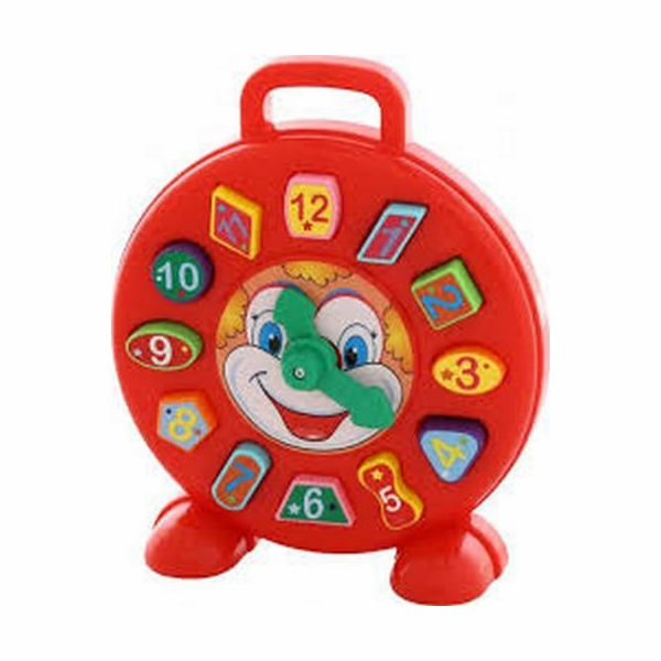 Shape Sorter Klaun hodiny, mřížka