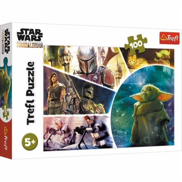 Puzzle 100 dílků Baby Yoda Star Wars