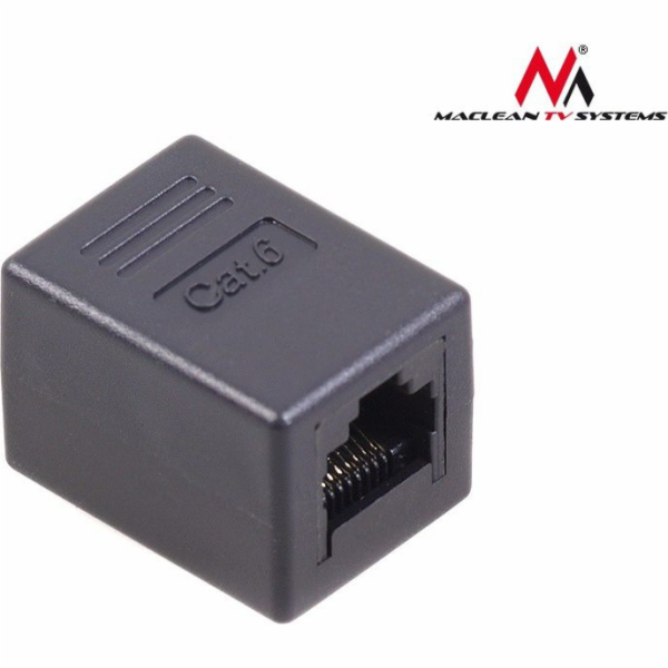 RJ45 Cat6 konektor zásuvka-zásuvka MCTV-811 hlaveň