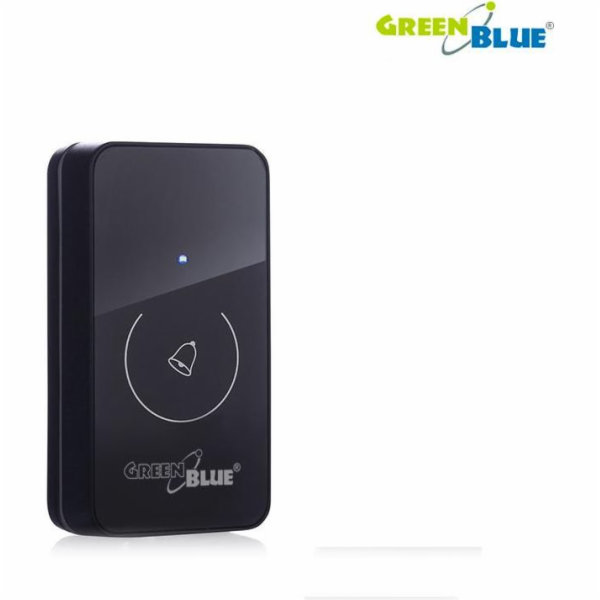GreenBlue bezdrátový vysílač zvonku černý (GB113)