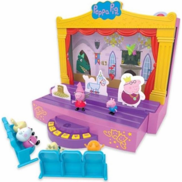 Sada figurek prasátko Peppa Divadelní scéna
