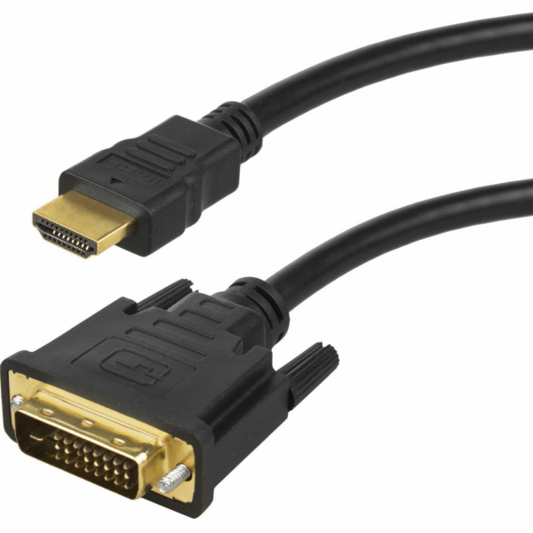 Maclean HDMI - DVI-D kabel 2m černý (MCTV-717)