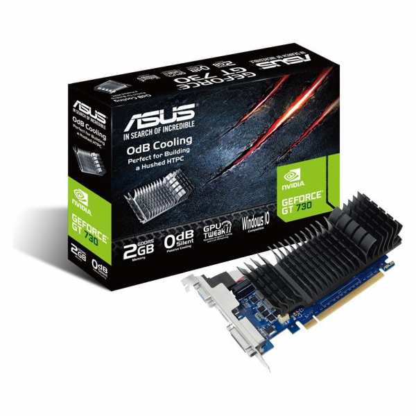 Karta graficzna GeForce GT730 2GB DDR5 PCI 2.0 64BIT DVI-...