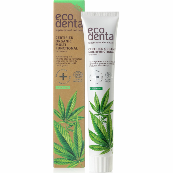 Ecodenta Multifunkční zubní pasta - konopný olej 75ml