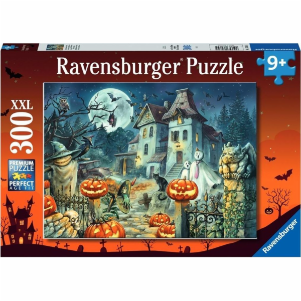Dětské puzzle Ravensburger Halloweenský dům