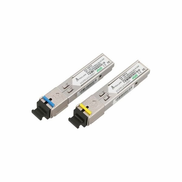 1,25G WDM 1310 / 1550nm 3km SC SFP moduly