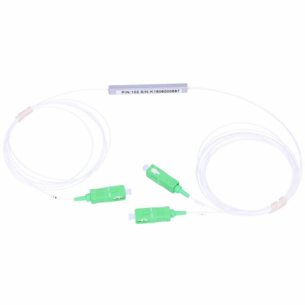 Splitter PLC 1:2 SC/APC 900UM 1M