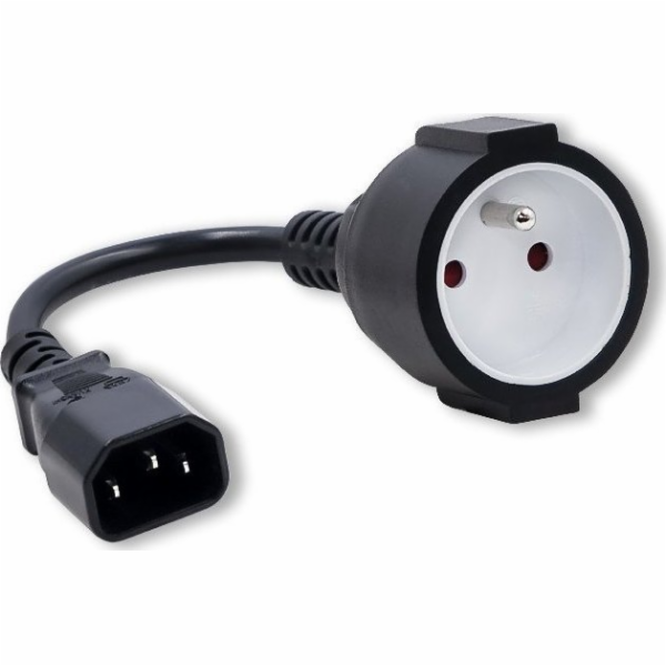 Adapter IEC 320 C14 / FRENCH | 0.15m
