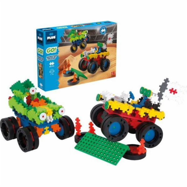 Plus Plus Monster Truck blokuje 600 prvků