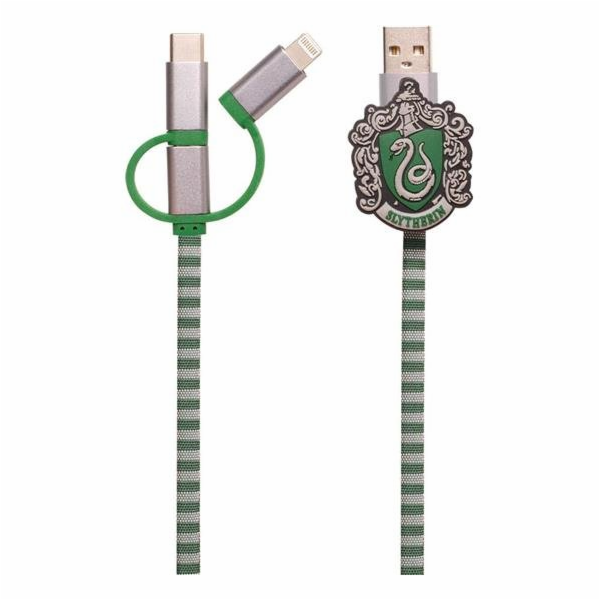 USB kabel s palcem nahoru! USB-A – USB-C + microUSB + Lig...