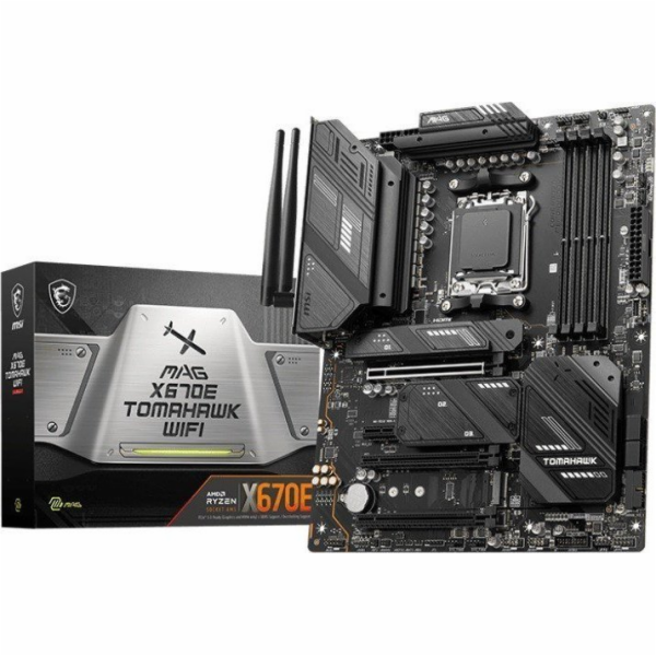 MSI MB Sc AM5 MAG X670E TOMAHAWK WIFI, AMD X670, 4xDDR5, ...