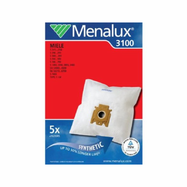 MENALUX 3100 syntetické 5 ks sačky do vysavače