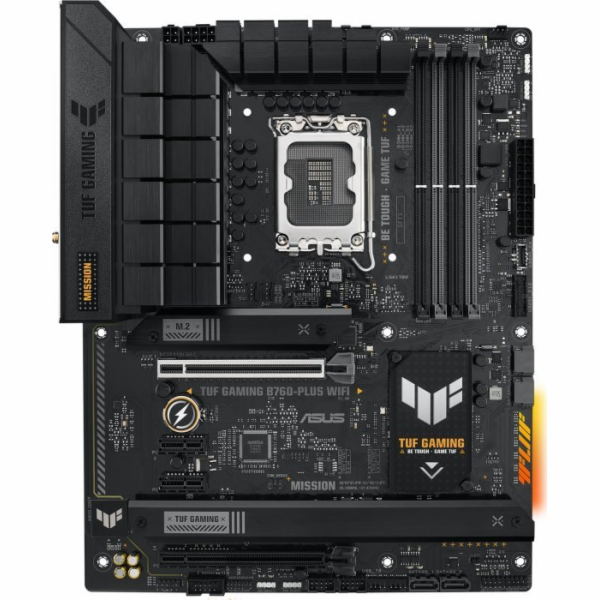 ASUS MB Sc LGA1700 TUF GAMING B760-PLUS WIFI, Intel B760,...