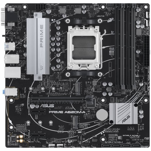 Asus PRIME A620M-A-CSM 90MB1F10-M0EAYC ASUS MB Sc AM5 PRI...