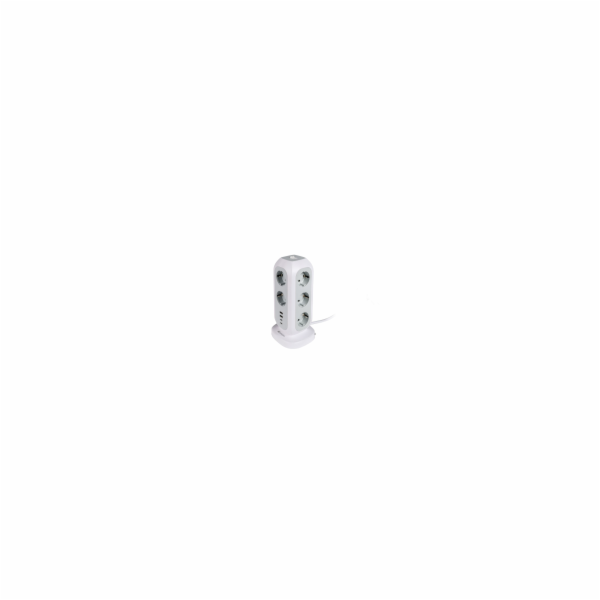 Verbatim EU Power Tower EUPT-01 11xAC / 2xUSB-A / 2xUSB-C...