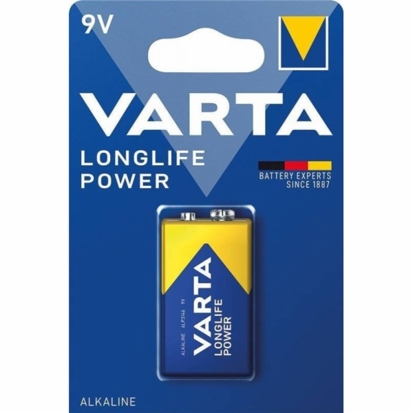 Varta Longlife Power 9V 1ks 4922121411 Baterie 