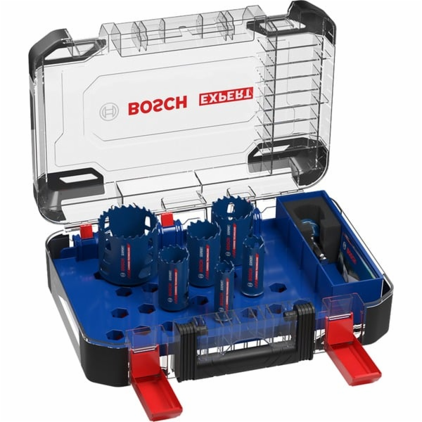 Bosch Expert „ToughMaterial“, O 22-68 mm, 9 kusů Sada děr...