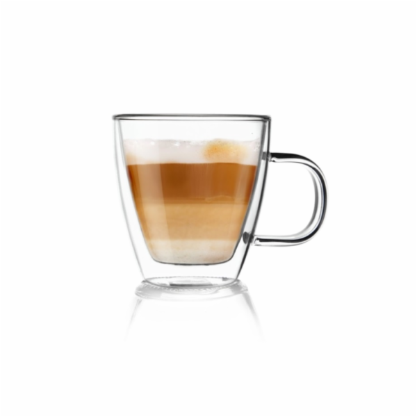 Hrnek 180 ml dvoustěnný borosilikátové sklo