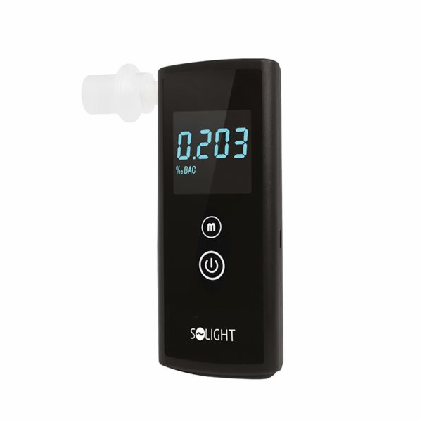 Solight alkohol tester, 0,0 - 3,0‰ BAC, přesnost 0,1‰ - 1...