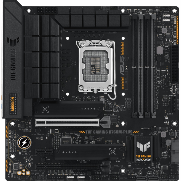 ASUS MB Sc LGA1700 TUF GAMING B760M-PLUS, Intel B760, 4xD...