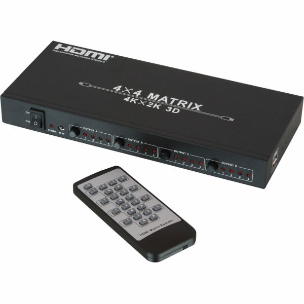 Lindy Matrix Switch HDMI 4K, 4:4 (38152)
