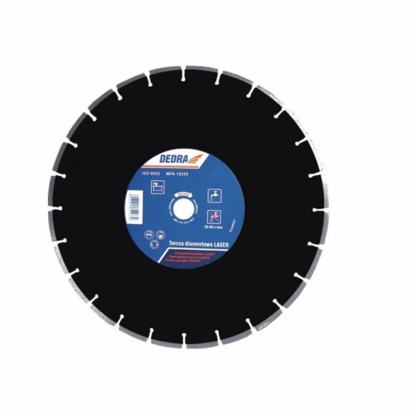 DEDRA LASER ASFALT DISC 350MM 25,4 mm H1183