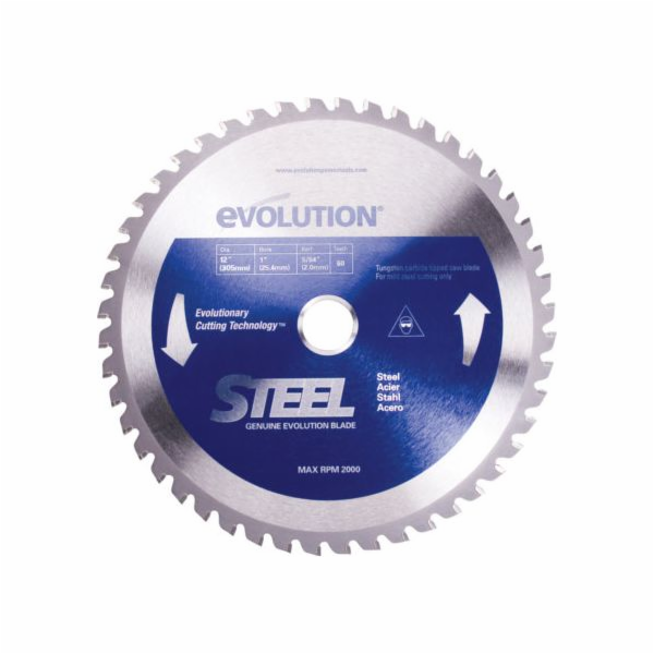 Evolution Widiowa TCT Saw pro řezání oceli 305 mm 60Z (EV...