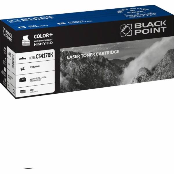 Černý toner LCBPLCS417BK Černý náhradní 71B2HK0 (BLLOPCS4...