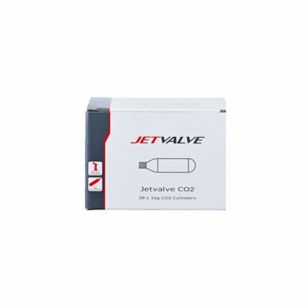 Weldtite Gas Cartridge JetValve CO2 16G Box 30 PC. (WLD-0...