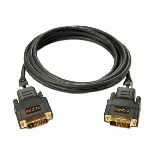 Lindy DVI-D - DVI-D kabel 70m černý (38300)