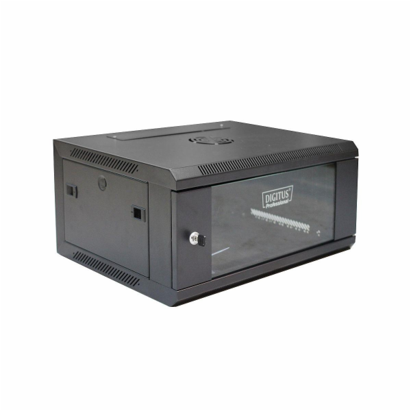 DIGITUS DN-W19 04U/450/B DIGITUS Nástěnný rozvaděč 19 jed...